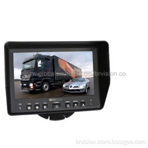 Rear view System with rugged 7-inch Monitor and Waterproof Camera with heater for farm machine
